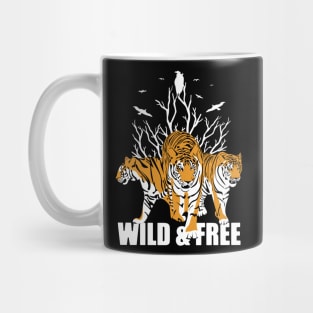 Wild and free. Tigers Mug